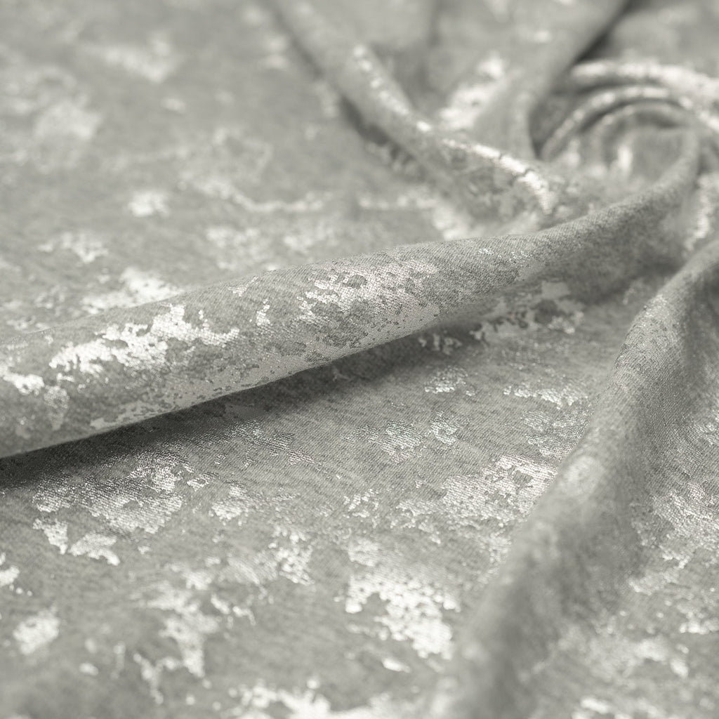 Cloud 9 Foil Printed Brushed Terry Fleece Fabric | CDW