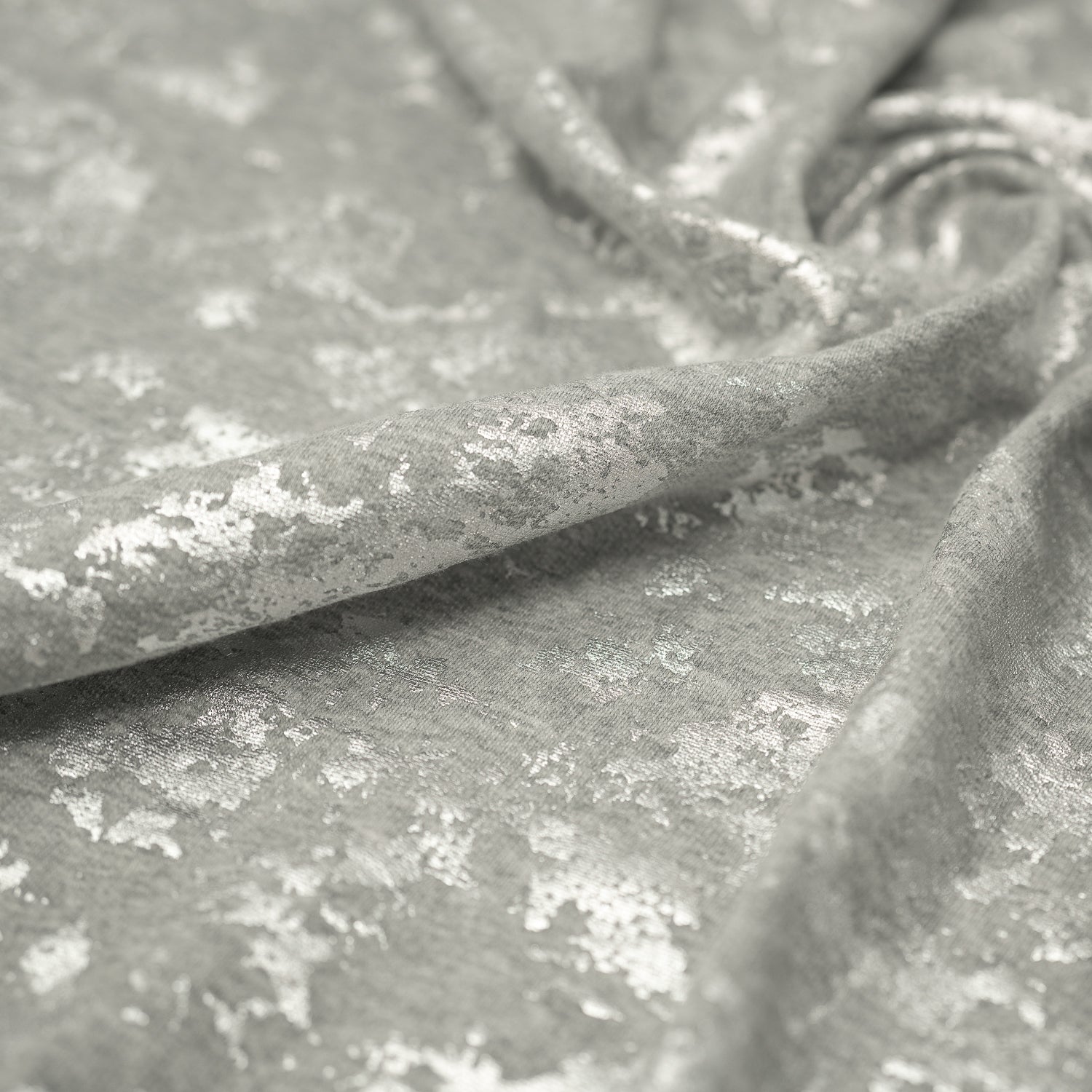 Cloud 9 Foil Printed Brushed Terry Fleece Fabric | CDW