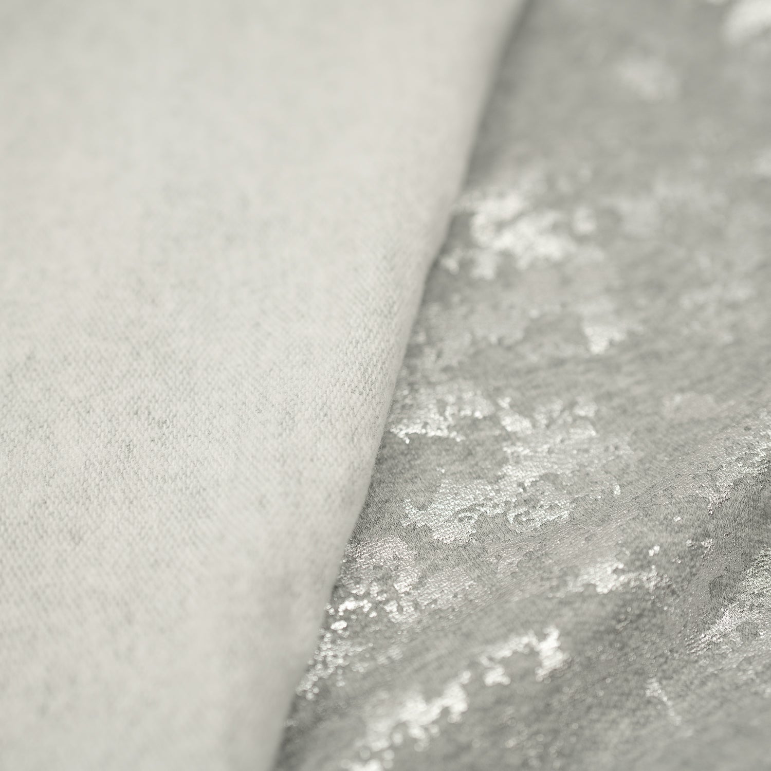 Cloud 9 Foil Printed Brushed Terry Fleece Fabric | CDW