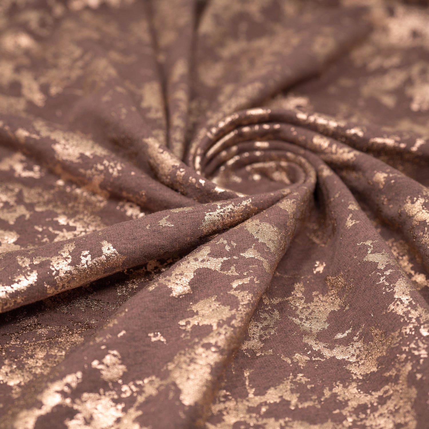 Cloud 9 Foil Printed Brushed Terry Fleece Fabric | CDW