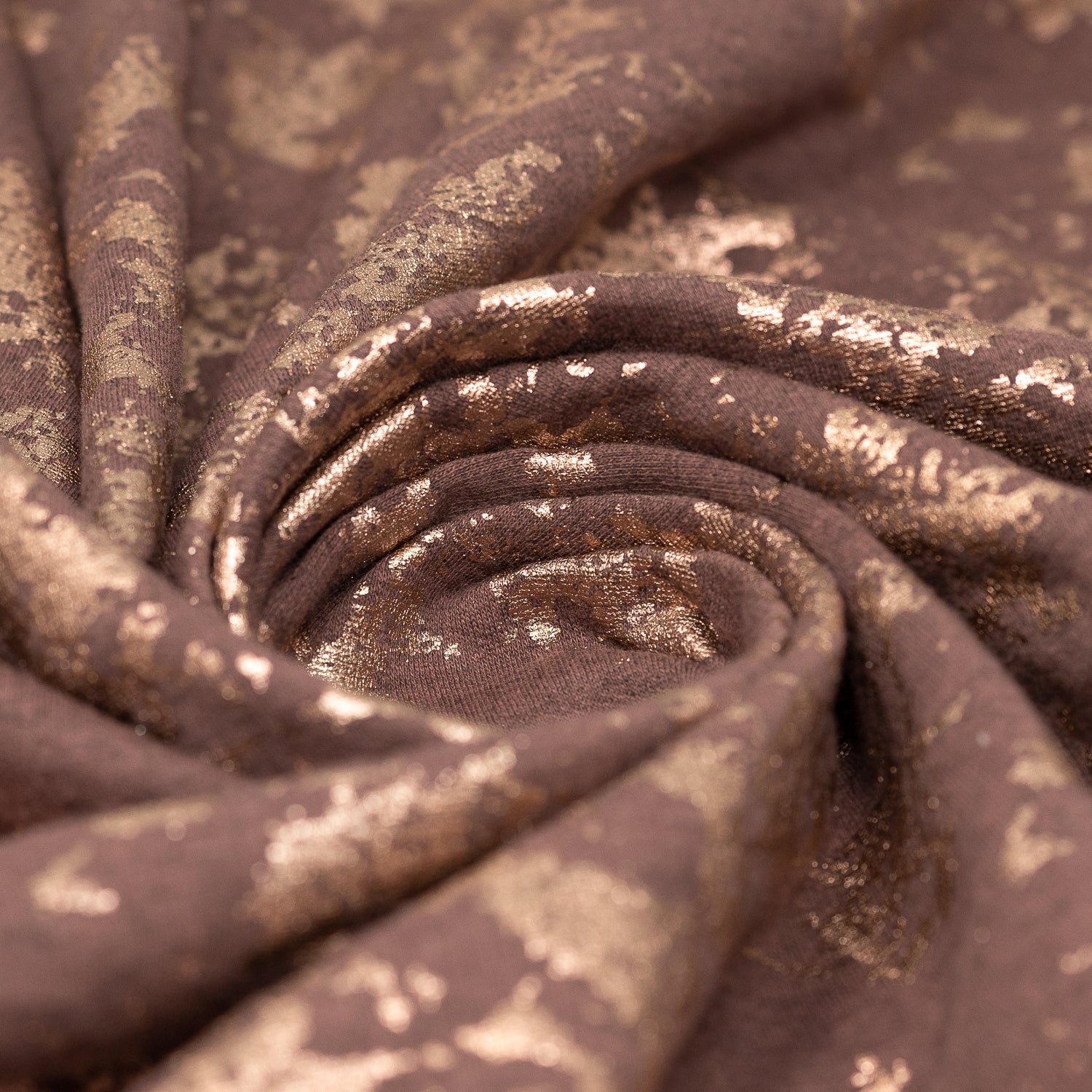 Cloud 9 Foil Printed Brushed Terry Fleece Fabric | CDW