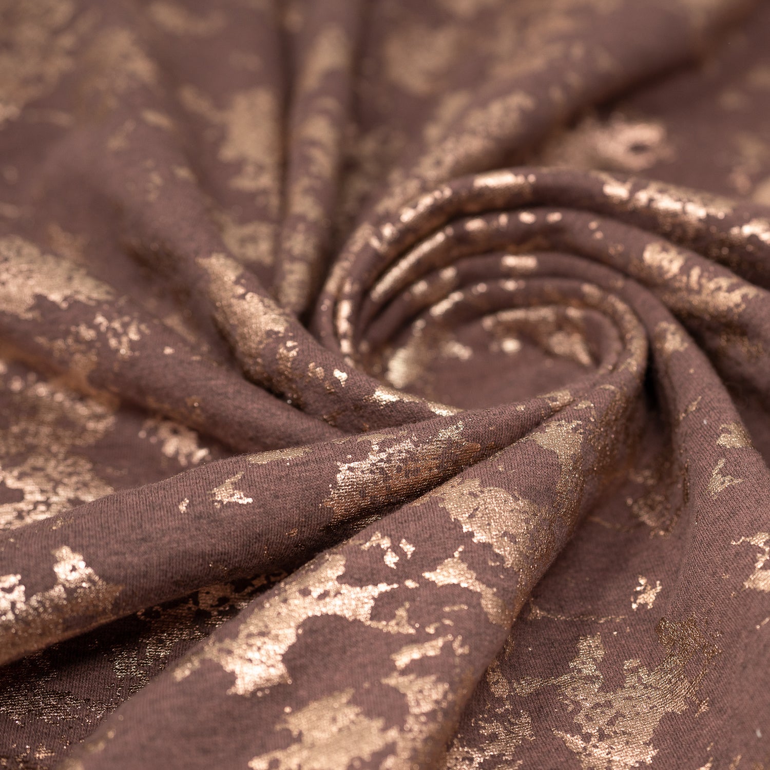 Cloud 9 Foil Printed Brushed Terry Fleece Fabric | CDW