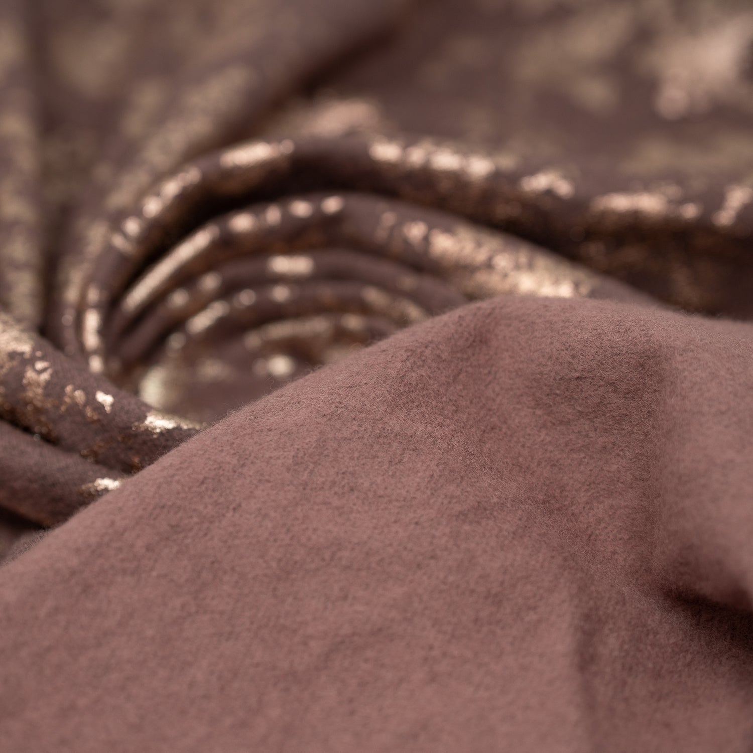 Cloud 9 Foil Printed Brushed Terry Fleece Fabric | CDW