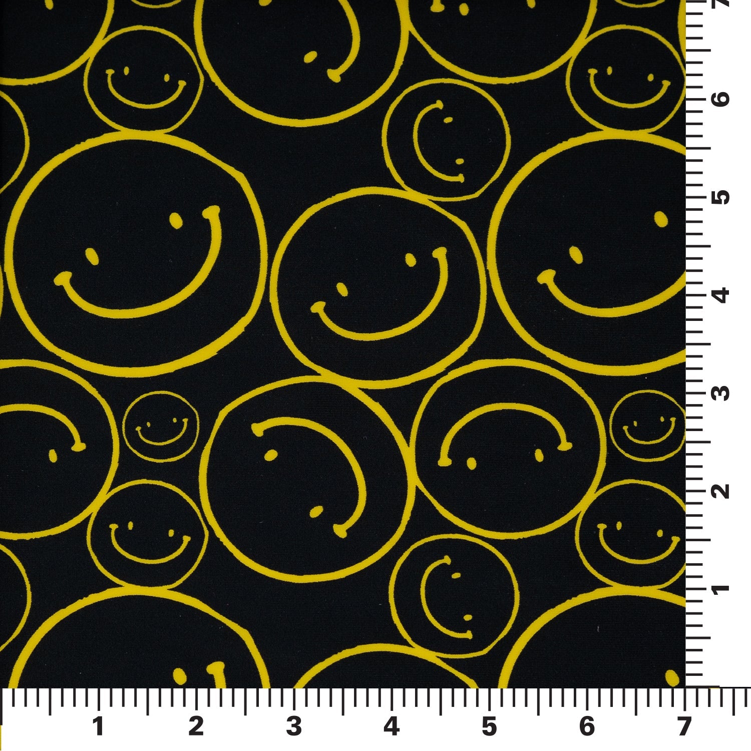 All Smiles Printed Spandex Fabric | CDW