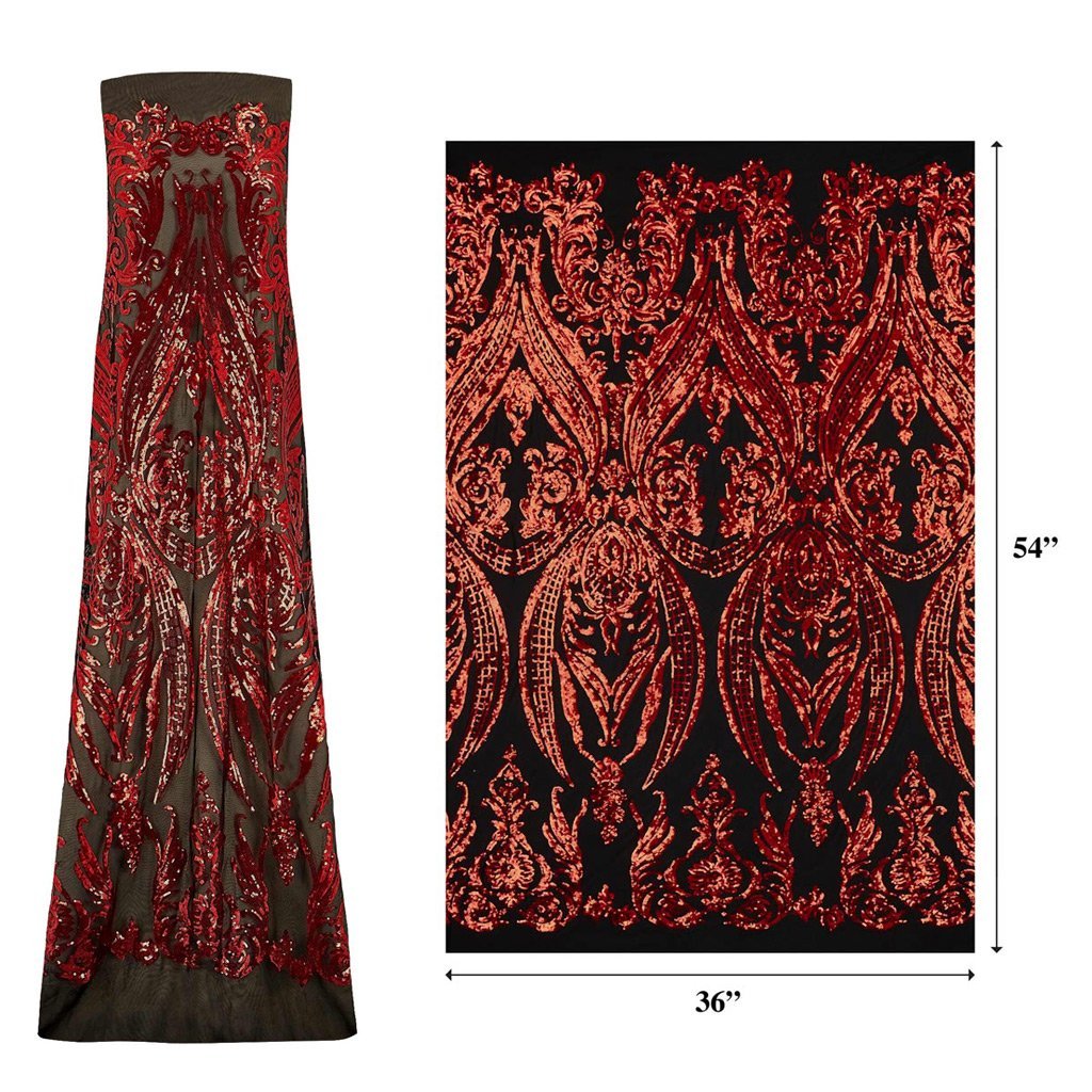 Amelia Stretch Mesh Sequin Fabric | CDW