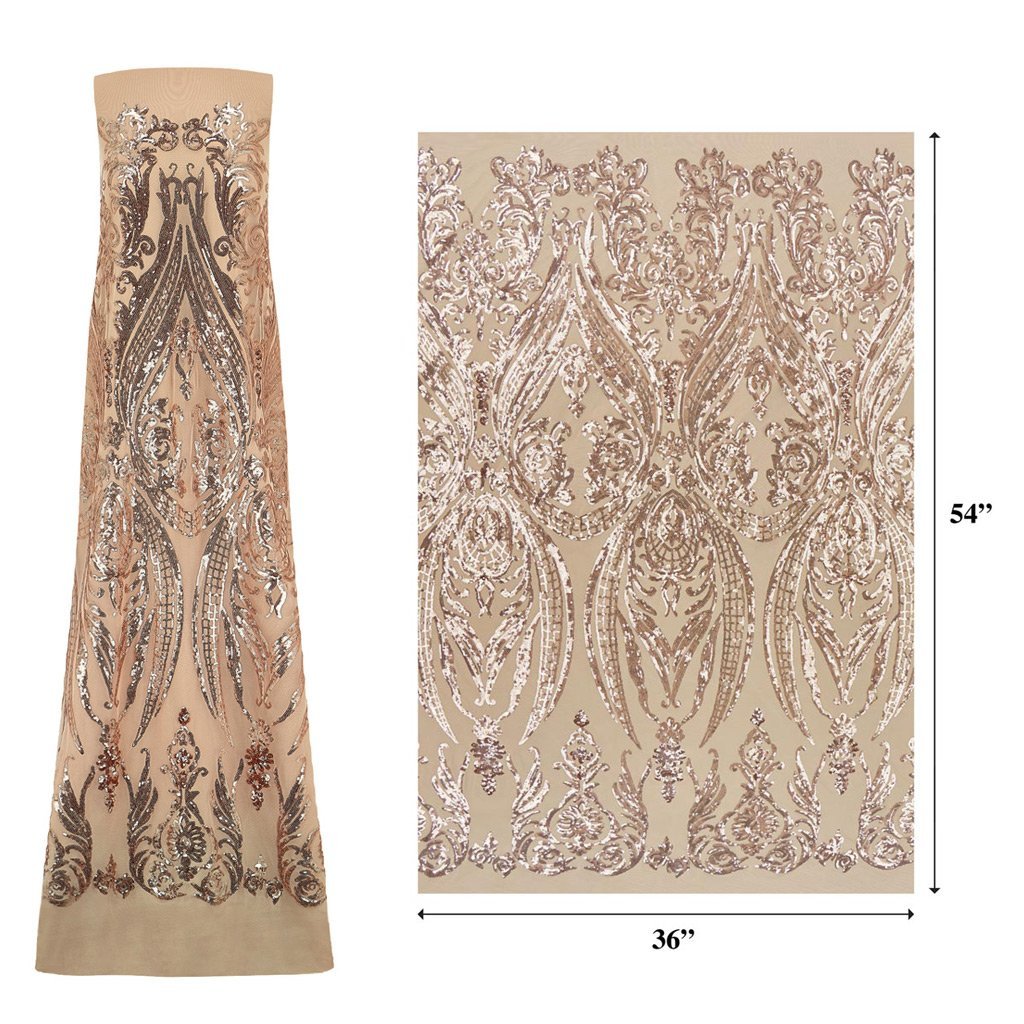 Amelia Stretch Mesh Sequin Fabric | CDW