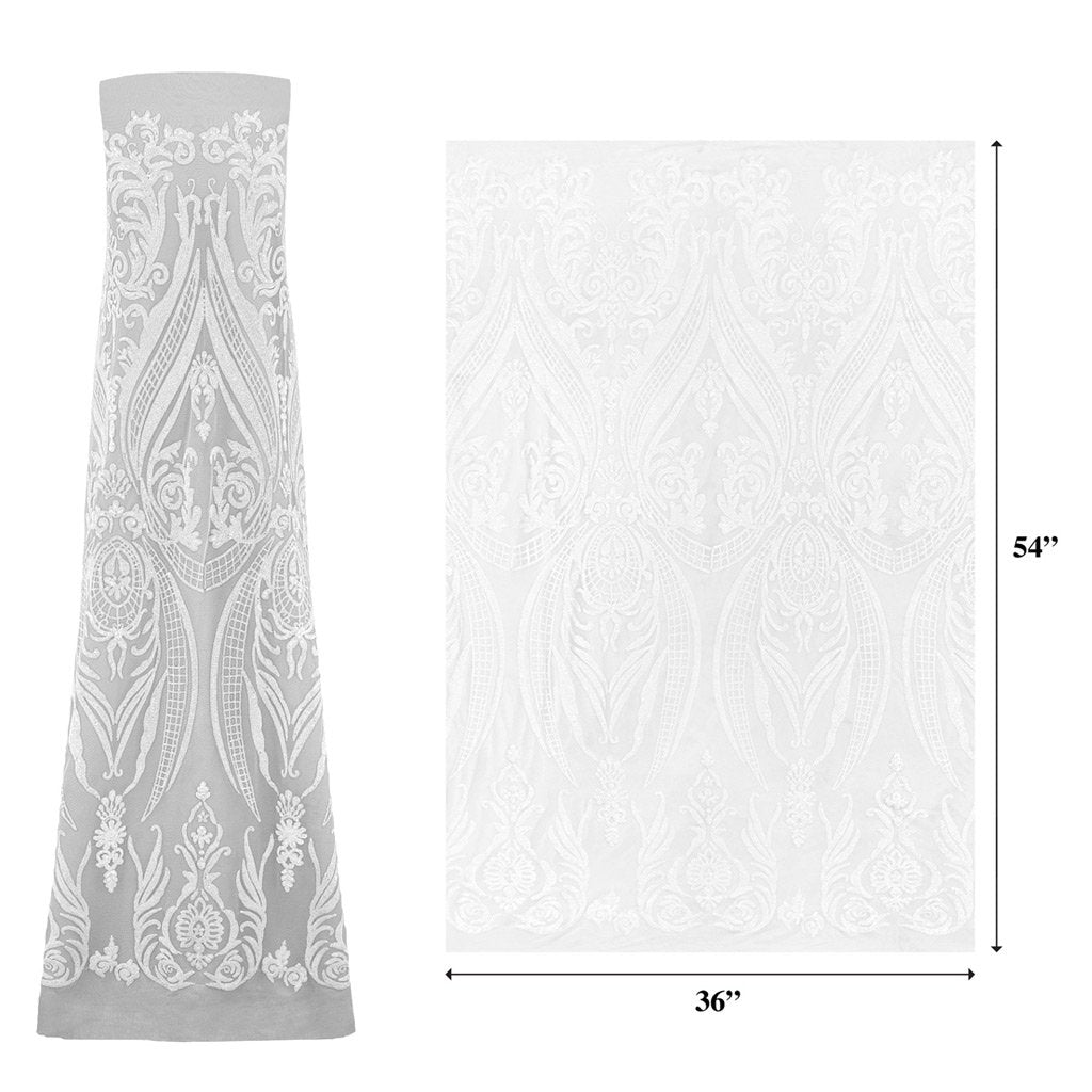 Amelia Stretch Mesh Sequin Fabric | CDW