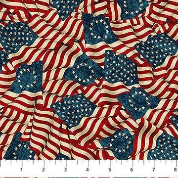 America 250 - Stonehenge B28371-12 Cotton Wideback Fabric per yard