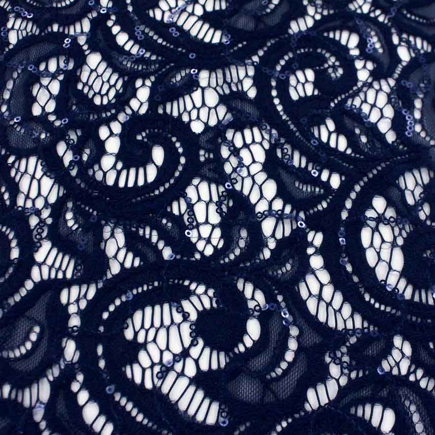 Ashley Stretch Lace Sequin Fabric | CDW