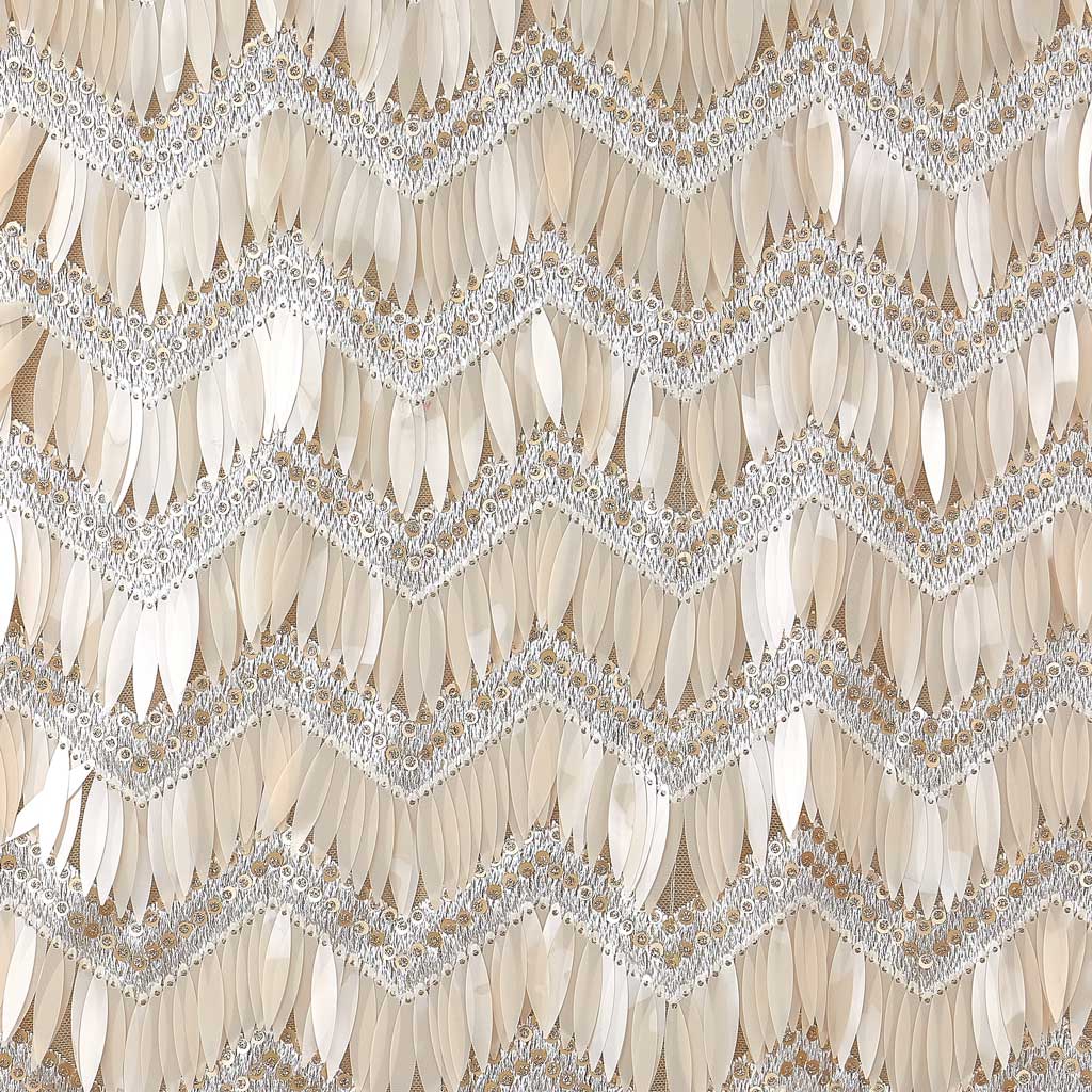 Athena Embroidered Mesh Sequin Fabric | CDW