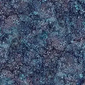 Blue Twilight Bliss Cotton Wideback Fabric Per Yard