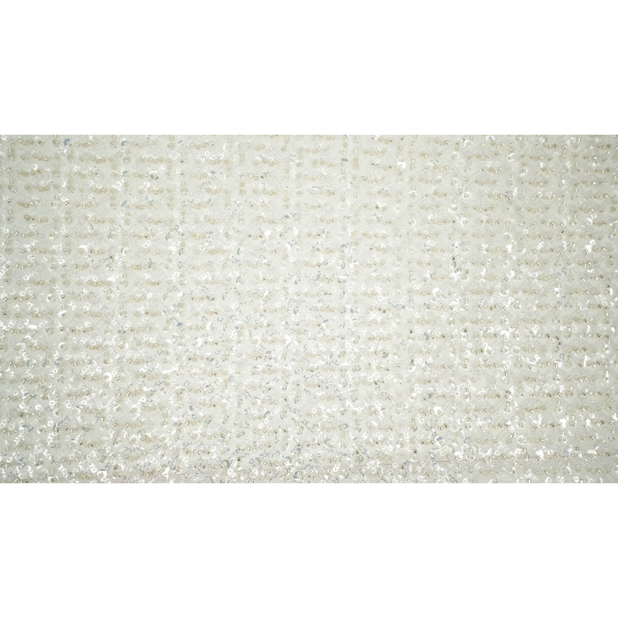 Prestige Beaded with Sequins Stretch Mesh Fabric | CDW