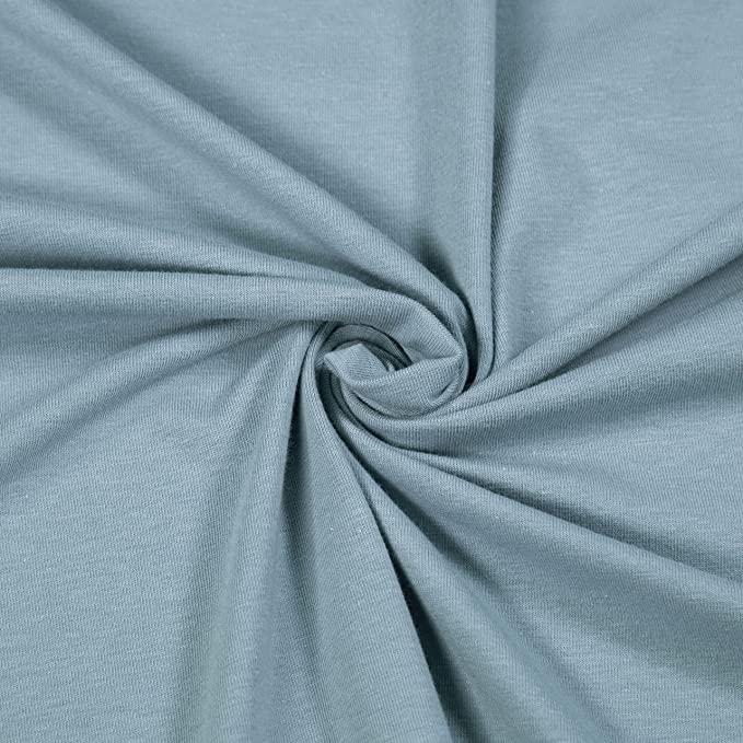 12oz Cotton Spandex Jersey Knit Fabric by the Bolt – 58/60" Wide | Multiple Colors | Wholesale | FabricLA