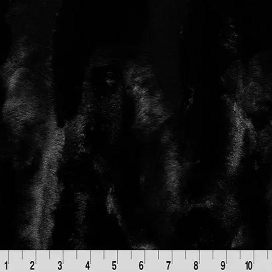 Black Luxe Cuddle Mirage 80" Fabric per yard