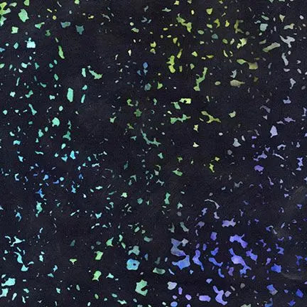 Black Royal Confetti Wideback Fabric Per Yard