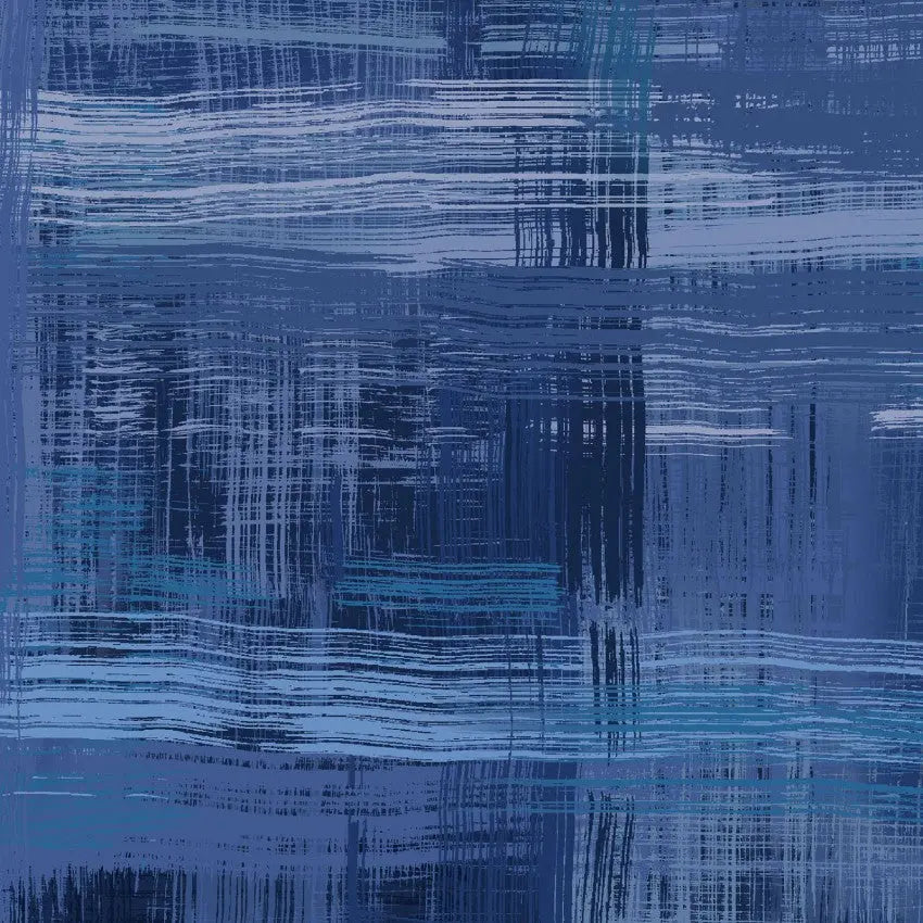 Blue Navy Colorfield Cotton Wideback Fabric per yard