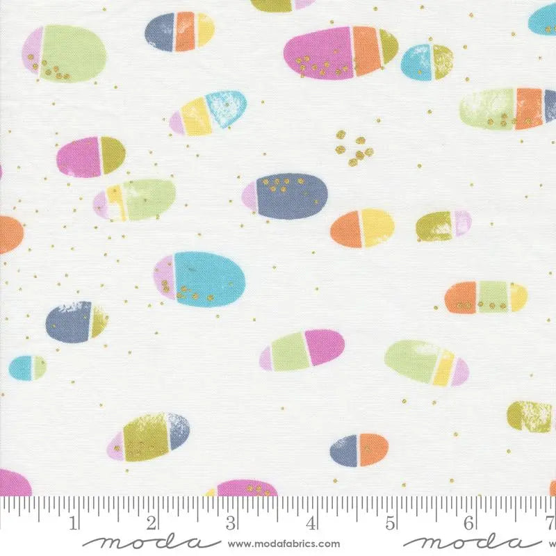 Bluish Flirtation Playful Lace 44"/45" Fabric Per Yard