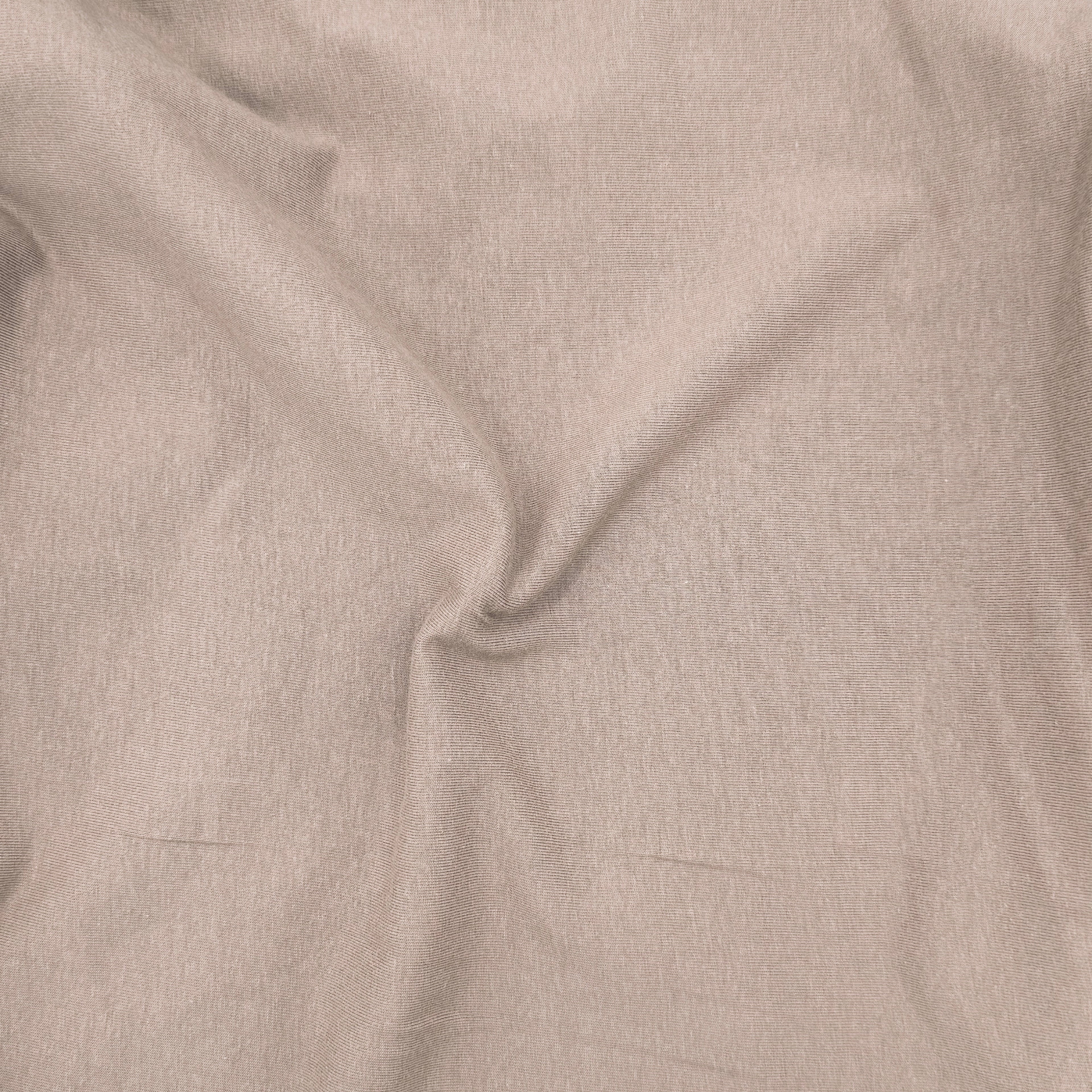 FabricLA 10 oz Cotton Spandex Jersey Knit Fabric – 4-Way Stretch | Coffee