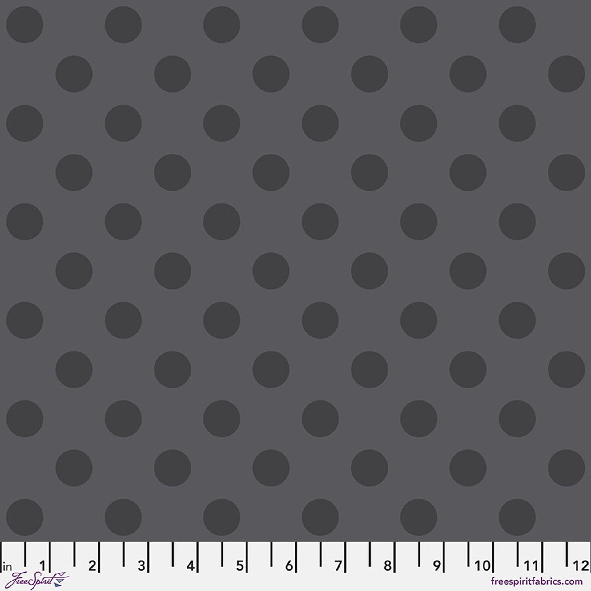 Carbon Pom Pom True Colors 43/44" Cotton Fabric Per Yard