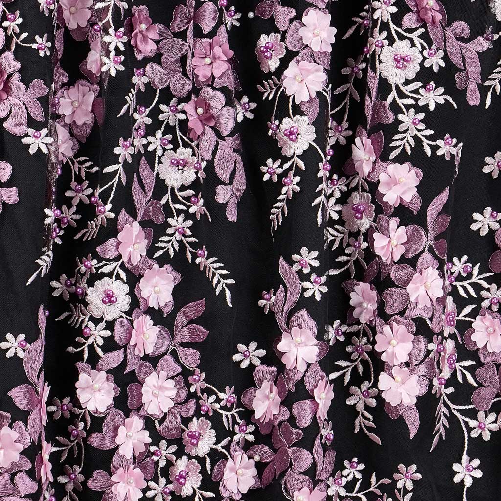 Cascade Embroidered Mesh Fabric | CDW