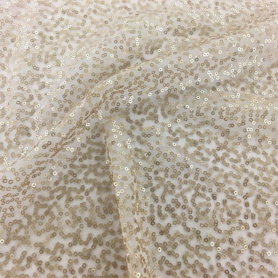 Caviar Dreams Stretch Mesh Sequin Fabric | CDW