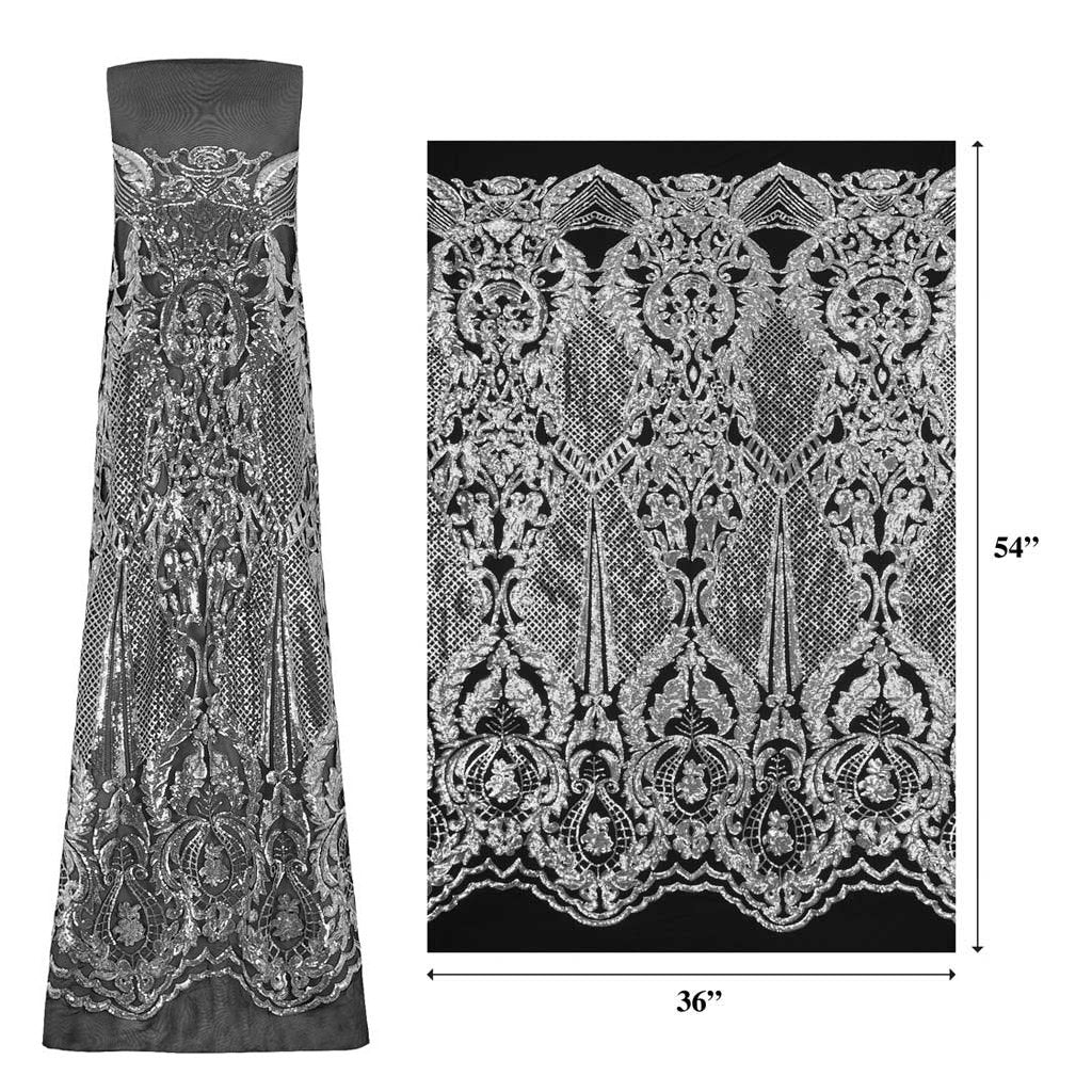 Celine Stretch Mesh Sequin Fabric | CDW