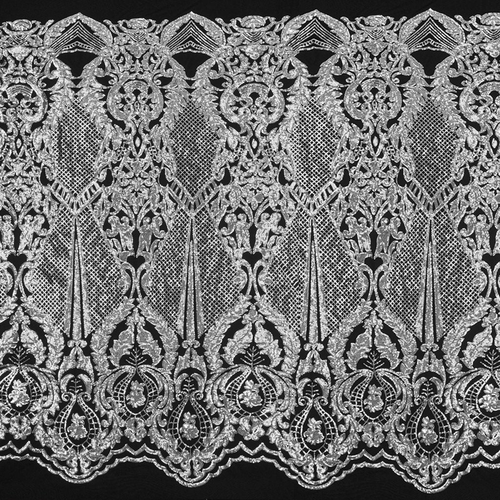 Celine Stretch Mesh Sequin Fabric | CDW