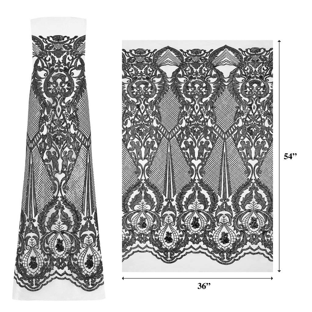 Celine Stretch Mesh Sequin Fabric | CDW