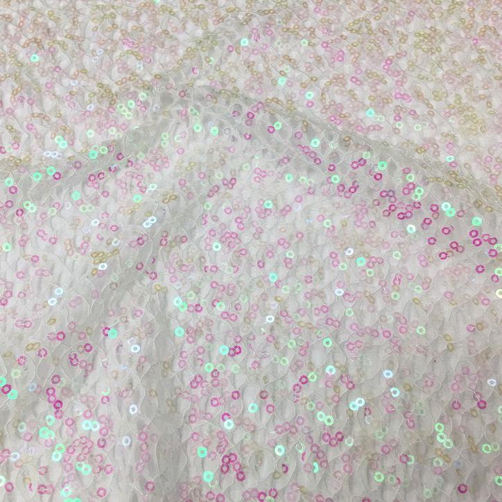 Cersei Stretch Lace Sequin Fabric | CDW