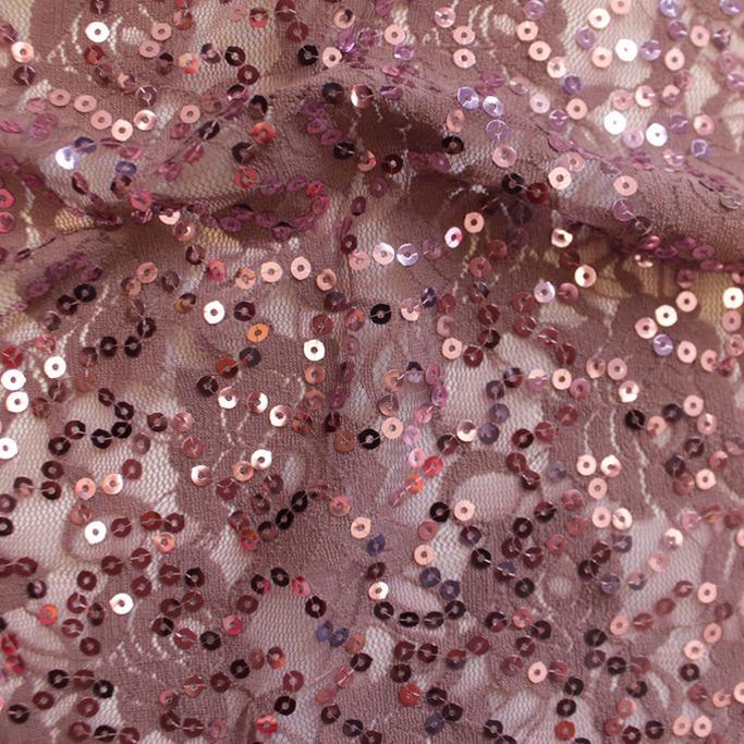 Charlize Stretch Lace Sequin Fabric | CDW