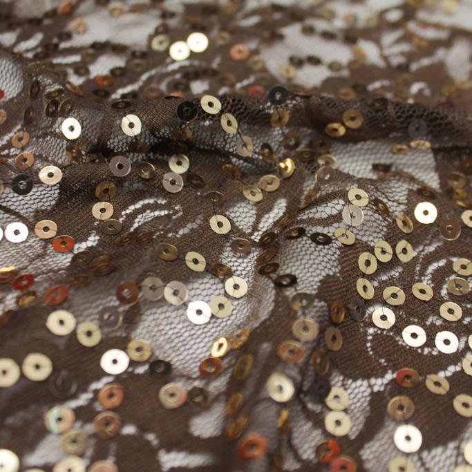 Charlize Stretch Lace Sequin Fabric | CDW