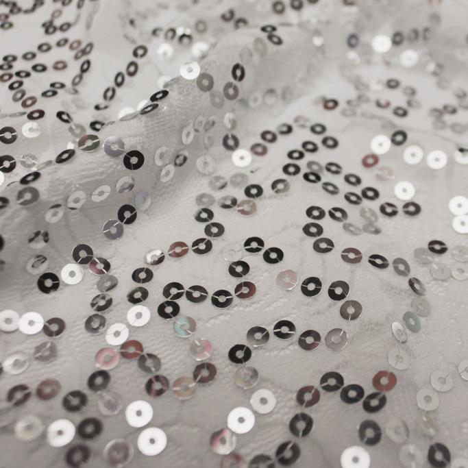 Charlize Stretch Lace Sequin Fabric | CDW