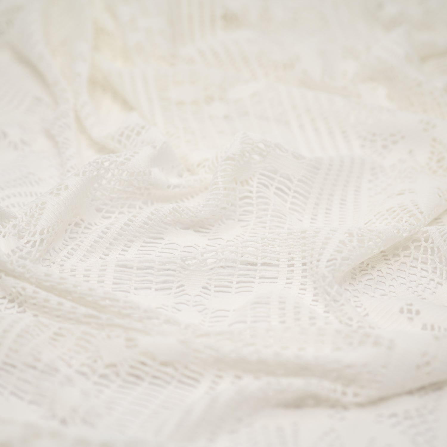 Cindy Knitted Stretch Lace Fabric | CDW