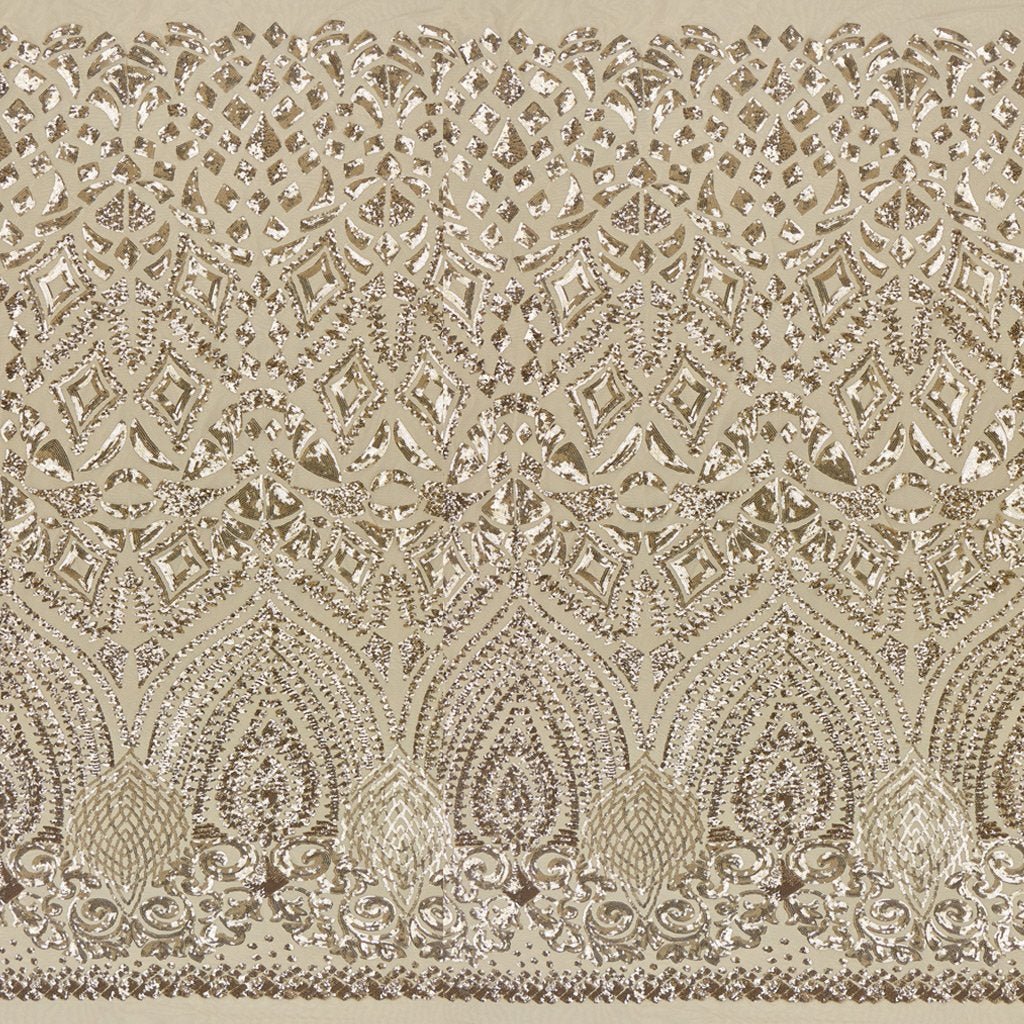 Cleopatra Stretch Mesh Sequin Fabric | CDW