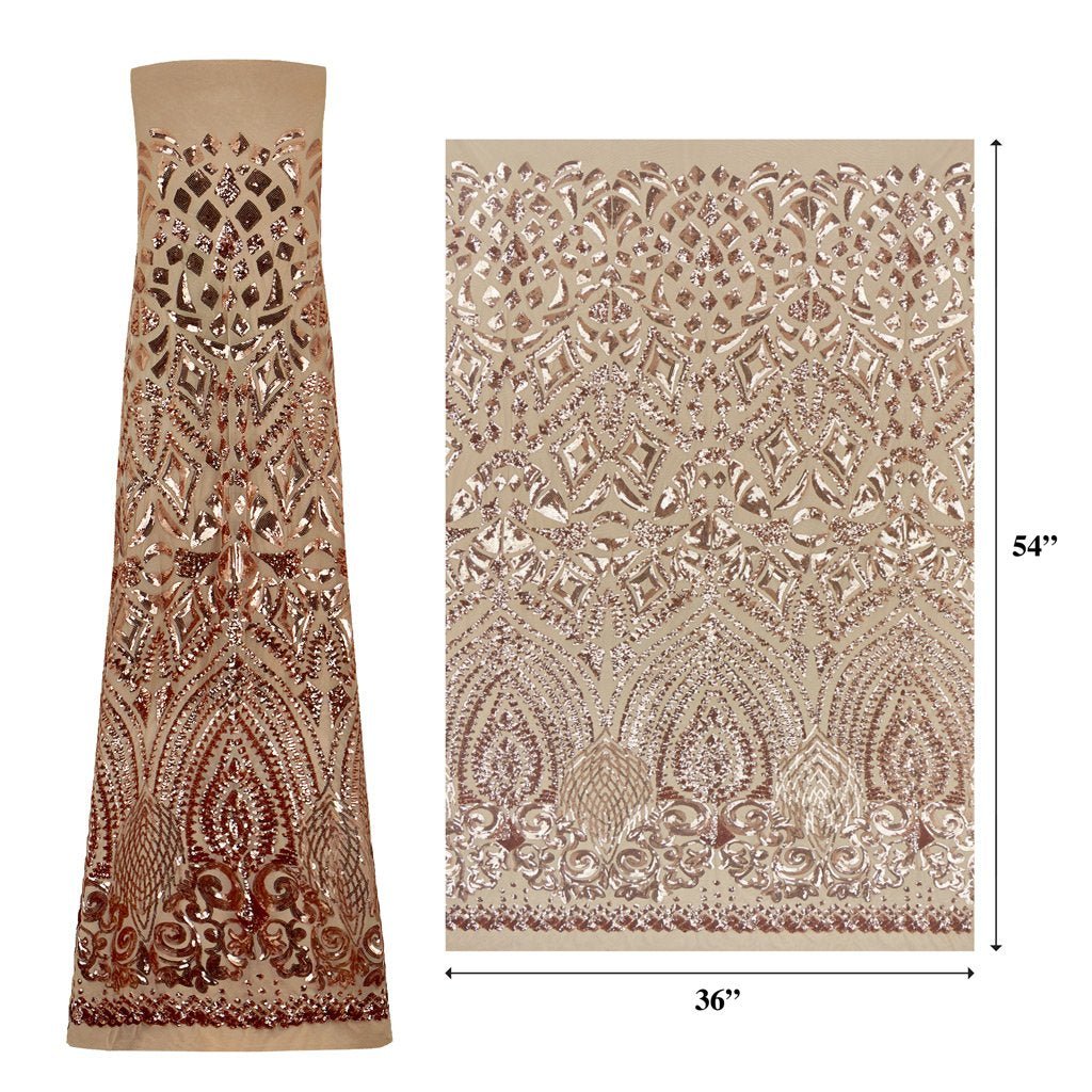 Cleopatra Stretch Mesh Sequin Fabric | CDW