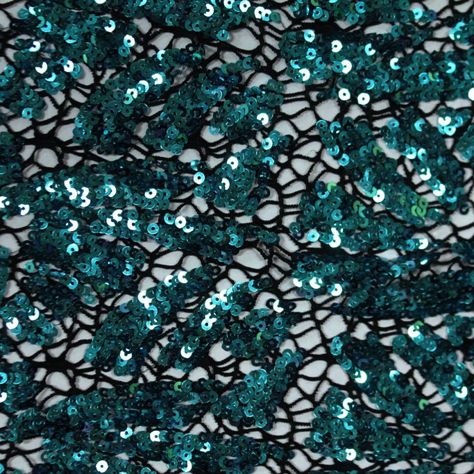 Cluster Lace Sequin Fabric | CDW