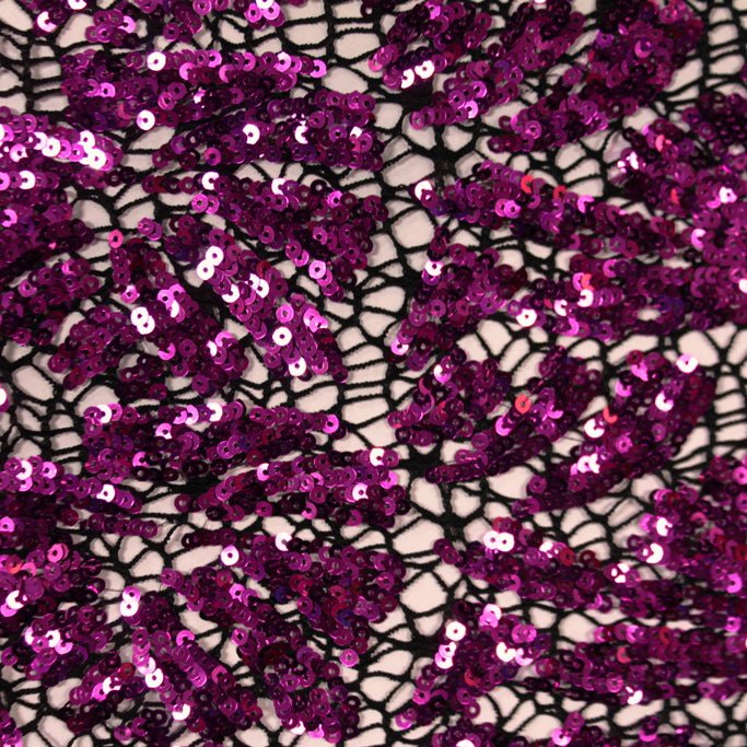 Cluster Lace Sequin Fabric | CDW