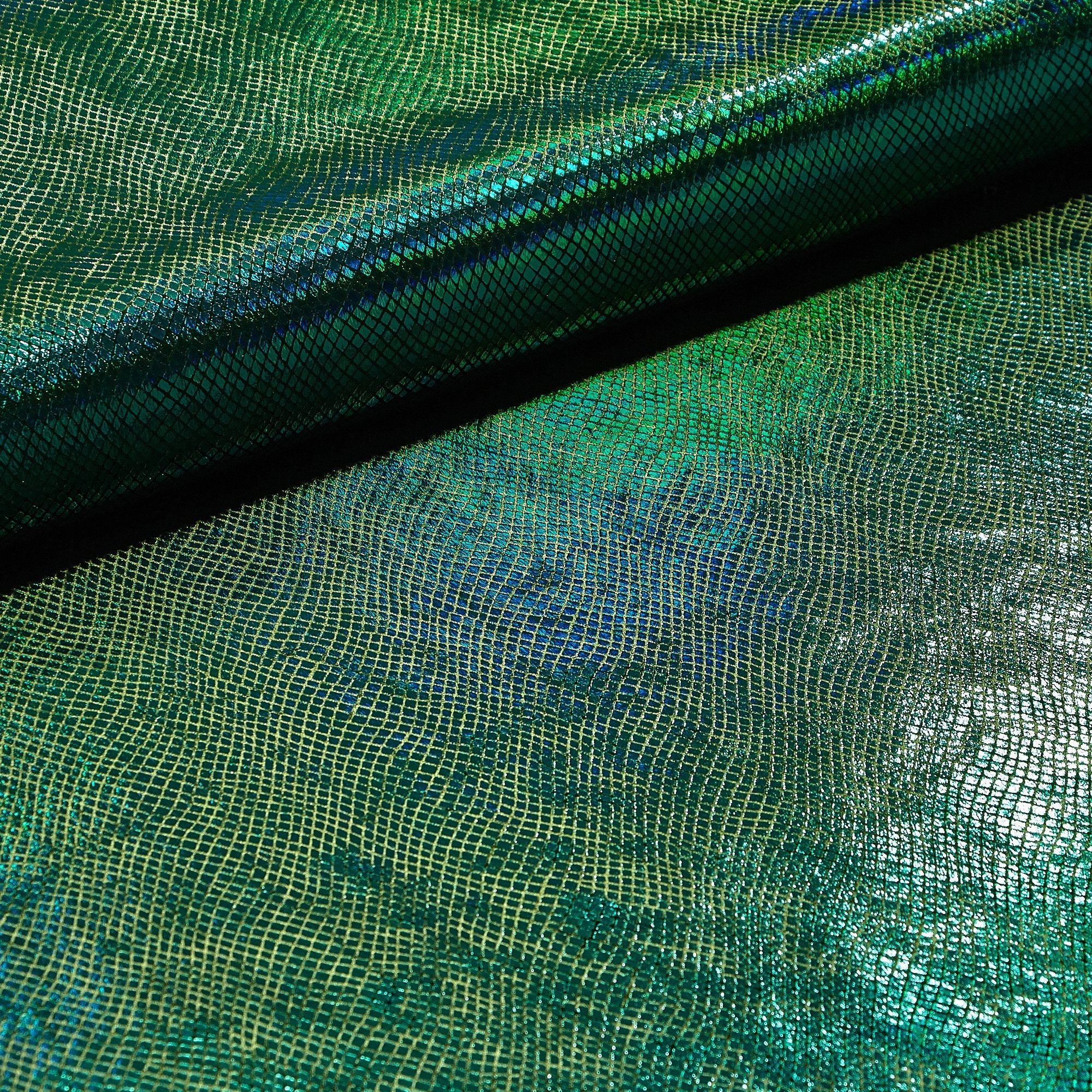 Cobra Foil Printed Stretch Velvet Fabric | CDW