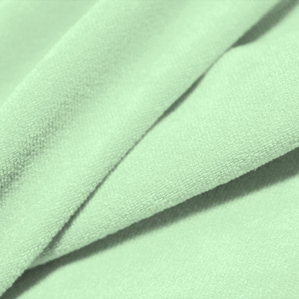 Cozy Polyester Spandex Terry Cloth Fabric | CDW