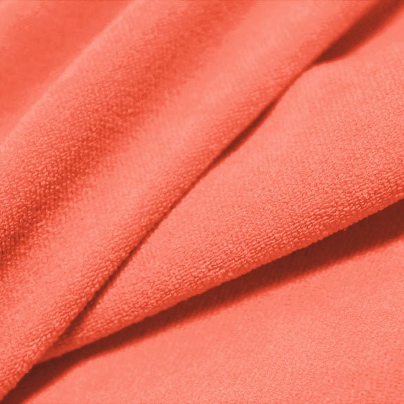 Cozy Polyester Spandex Terry Cloth Fabric | CDW