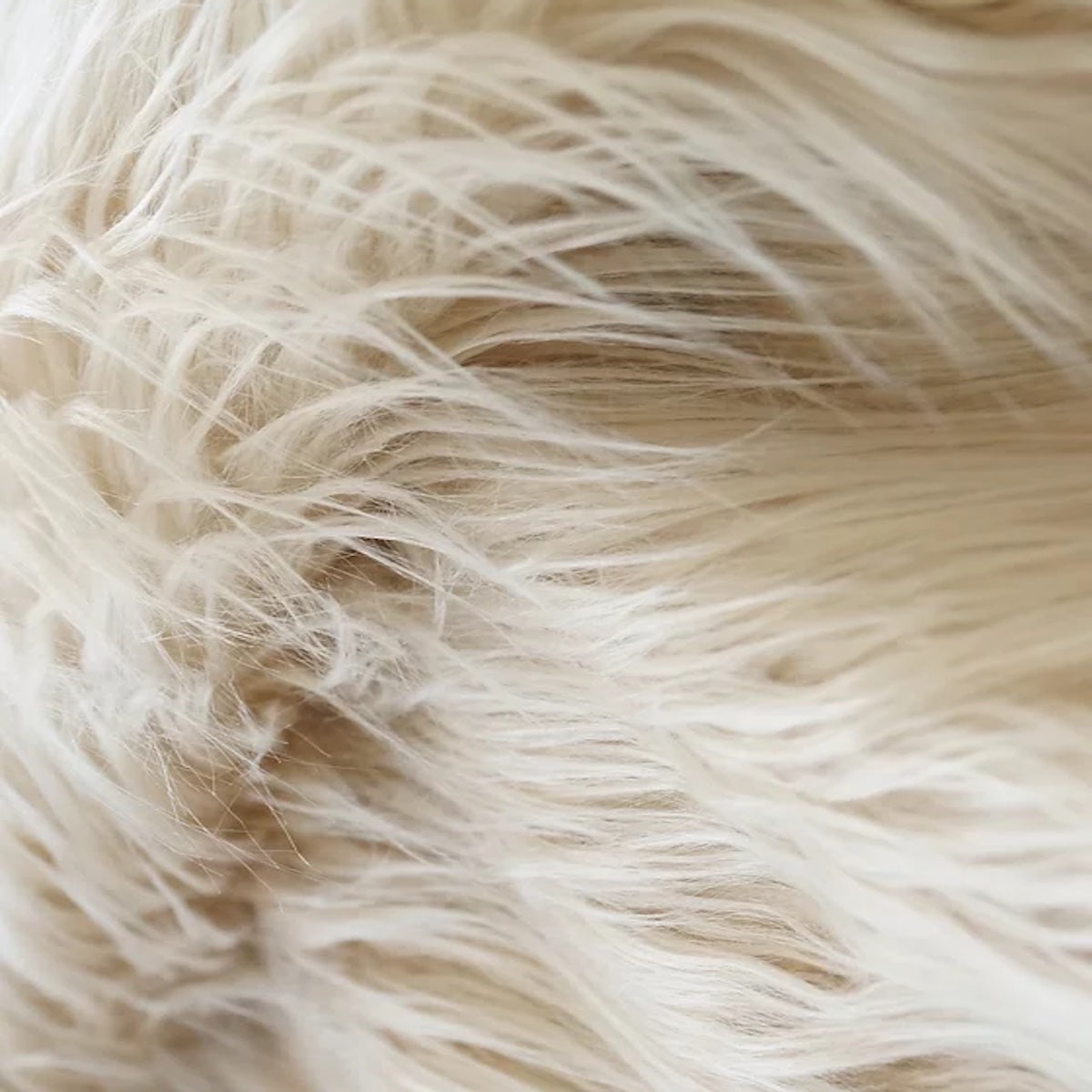 Shaggy Long Pile Faux Fur Fabric (4" Pile)