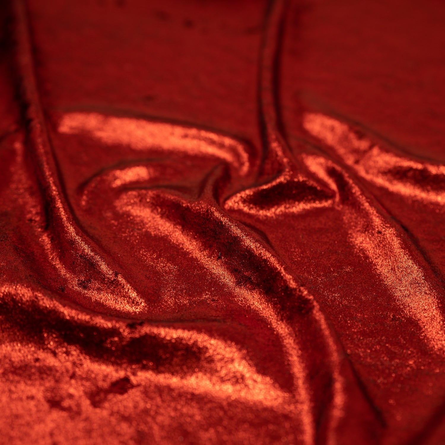 D Isis Foiled Stretch Velvet Fabric | CDW