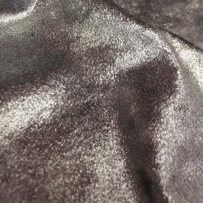 D Isis Foiled Stretch Velvet Fabric | CDW