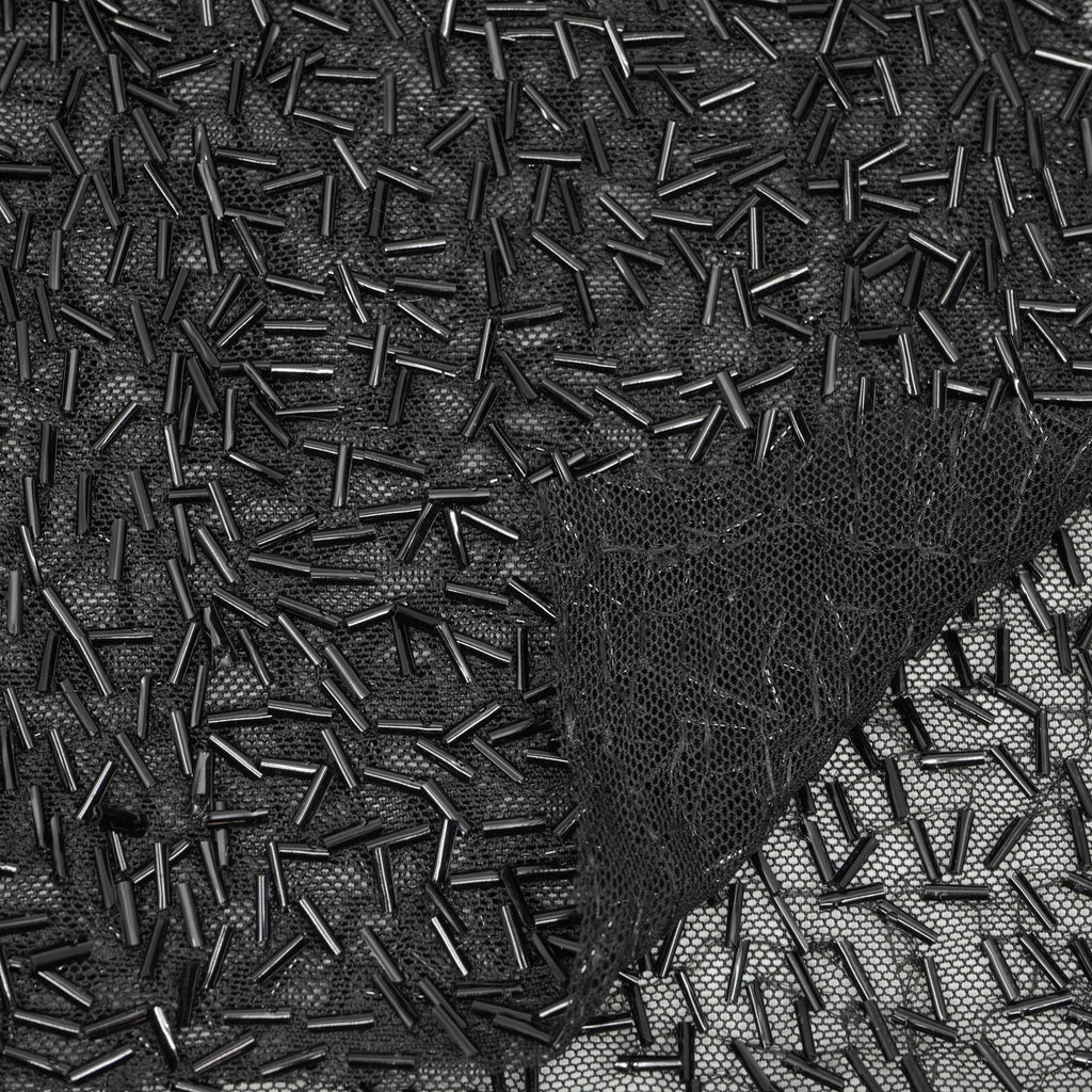 Dazzle Beaded Stretch Mesh Fabric | CDW