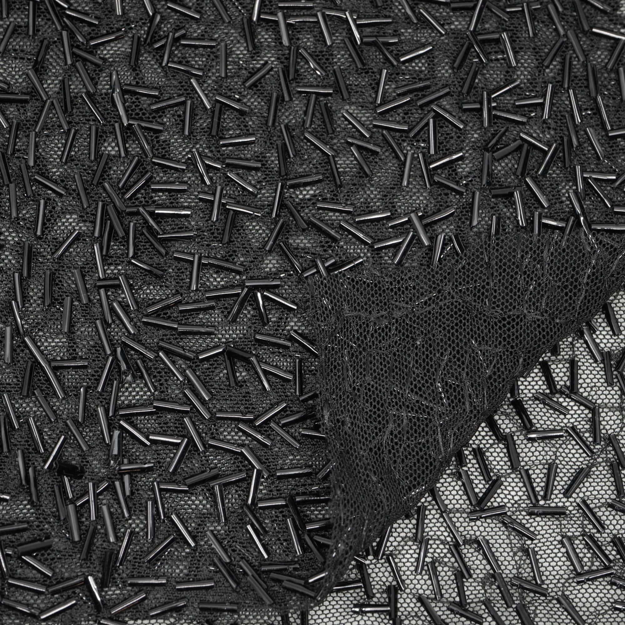 Dazzle Beaded Stretch Mesh Fabric | CDW