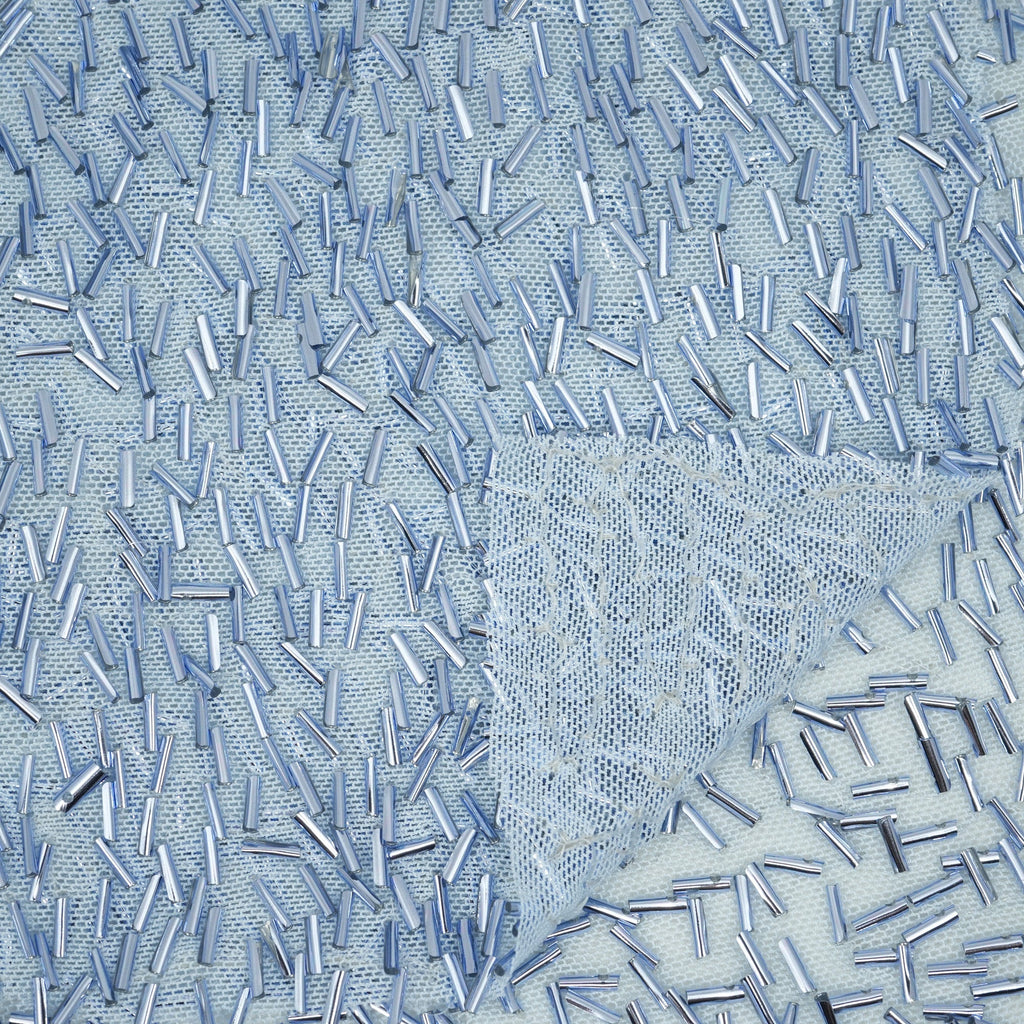 Dazzle Beaded Stretch Mesh Fabric | CDW