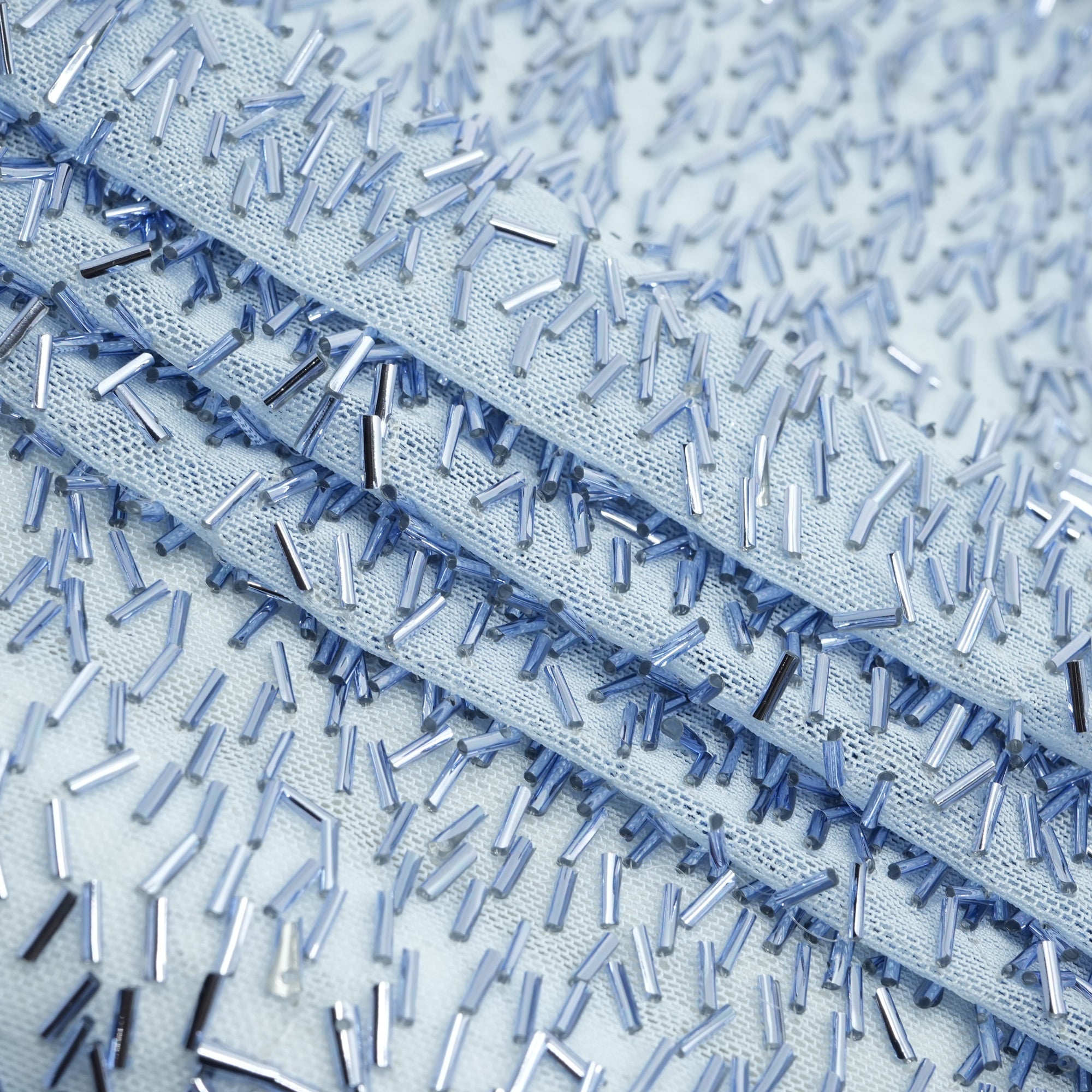 Dazzle Beaded Stretch Mesh Fabric | CDW