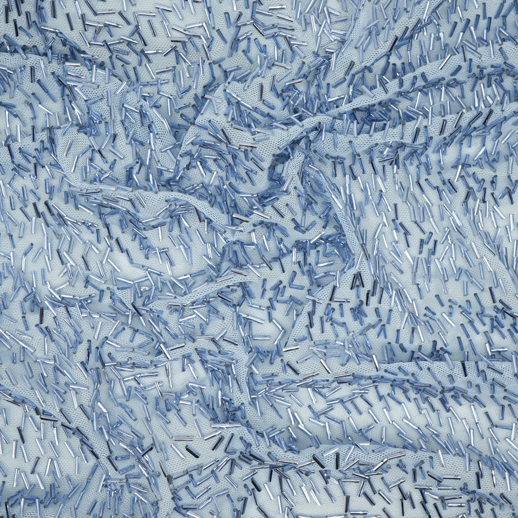 Dazzle Beaded Stretch Mesh Fabric | CDW