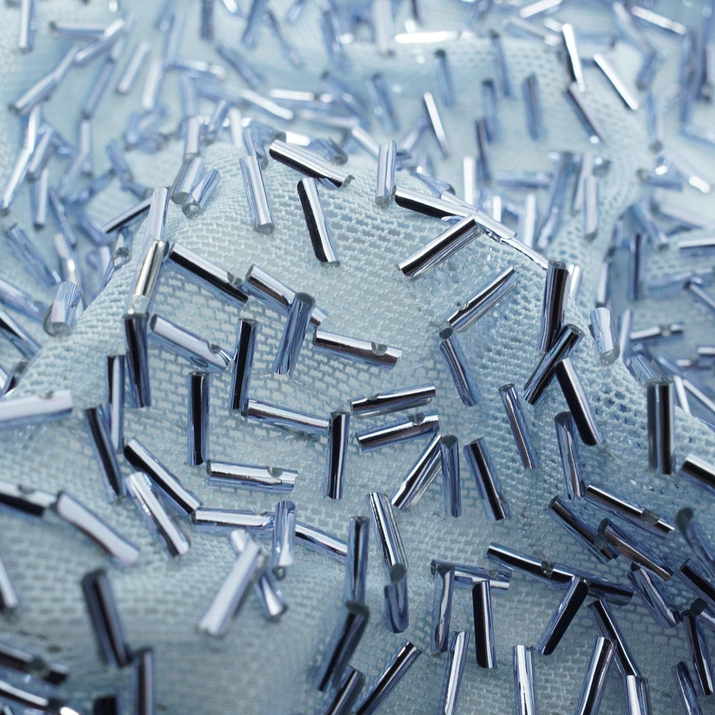 Dazzle Beaded Stretch Mesh Fabric | CDW