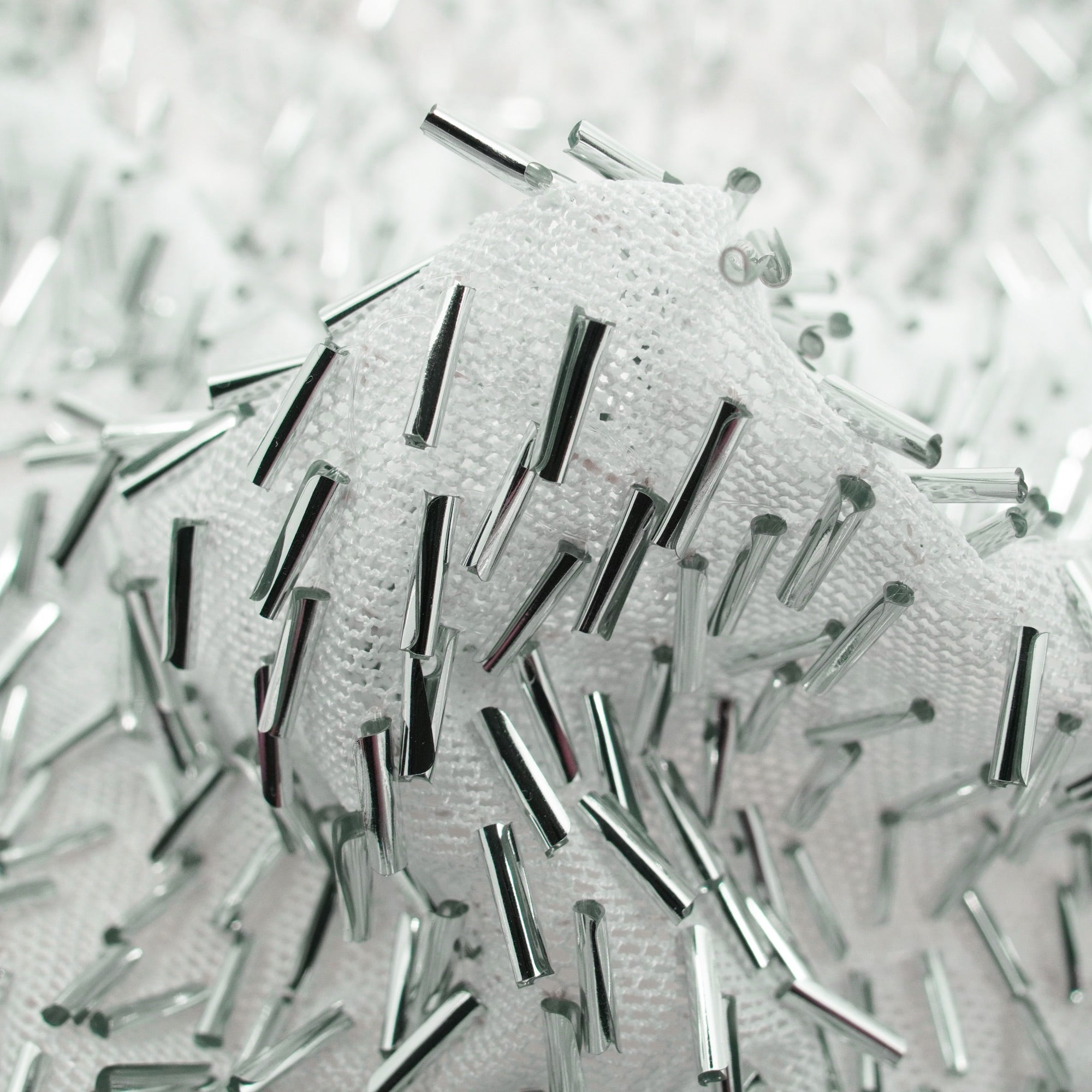 Dazzle Beaded Stretch Mesh Fabric | CDW